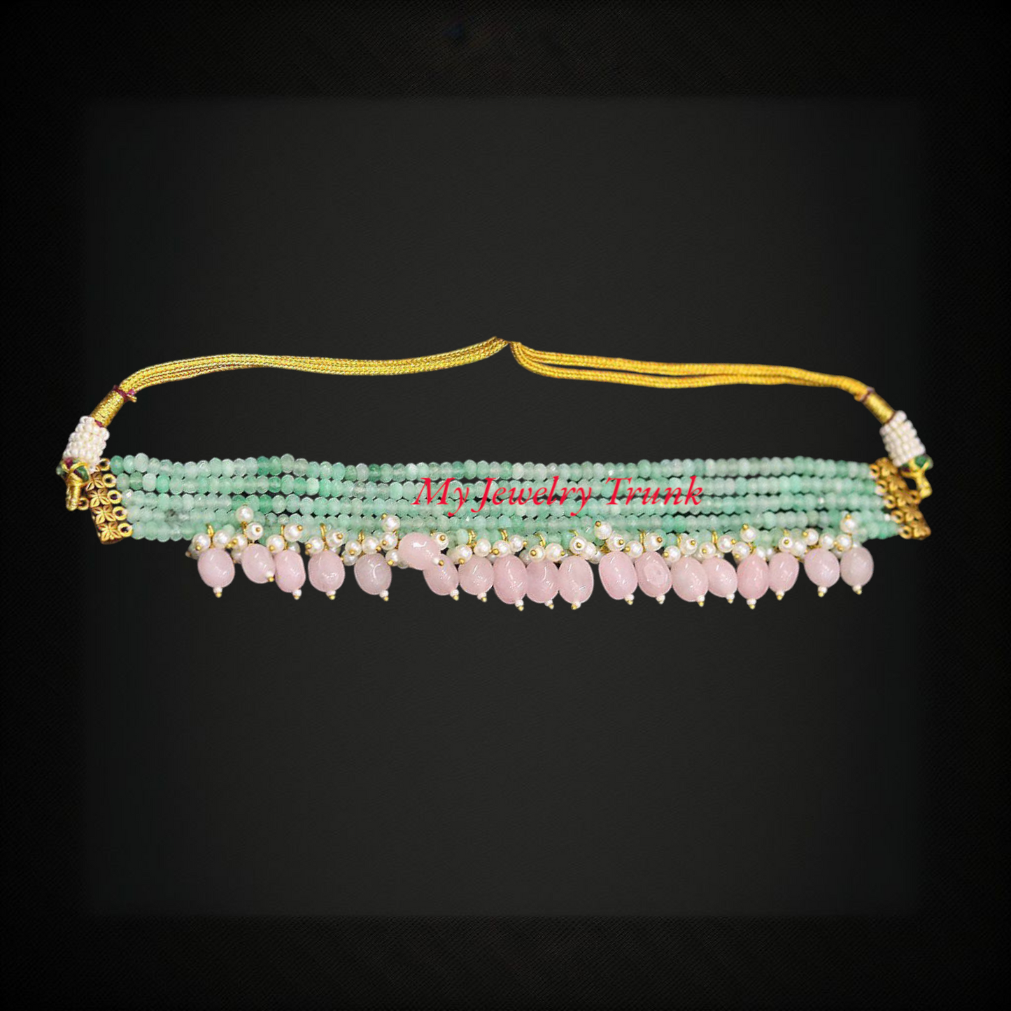 Color Stone Necklace