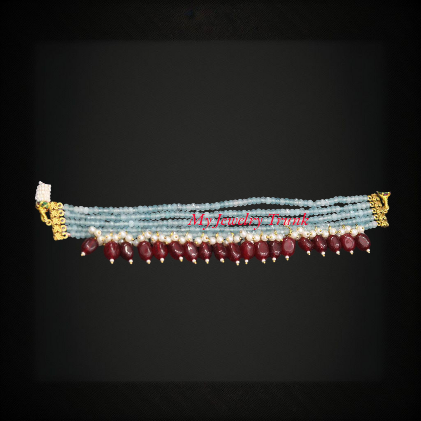 Color Stone Necklace