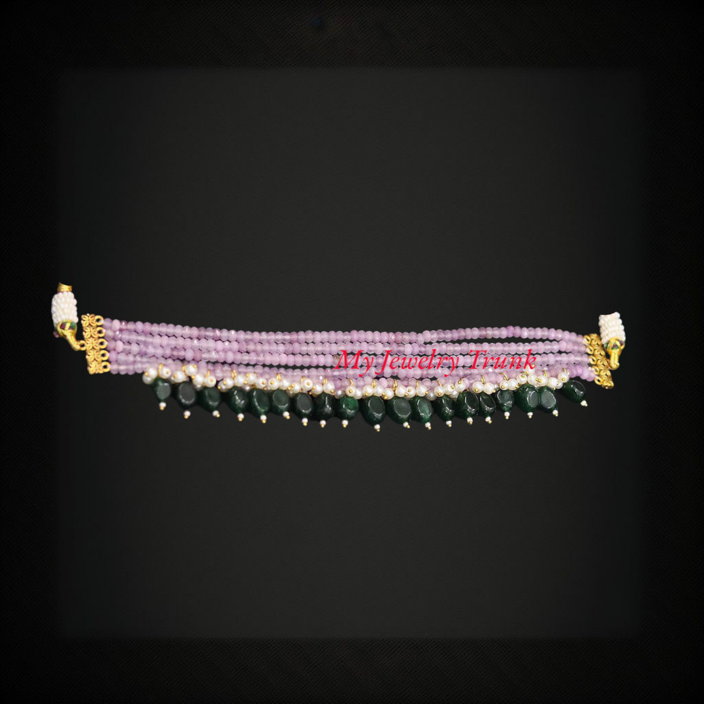 Color Stone Necklace