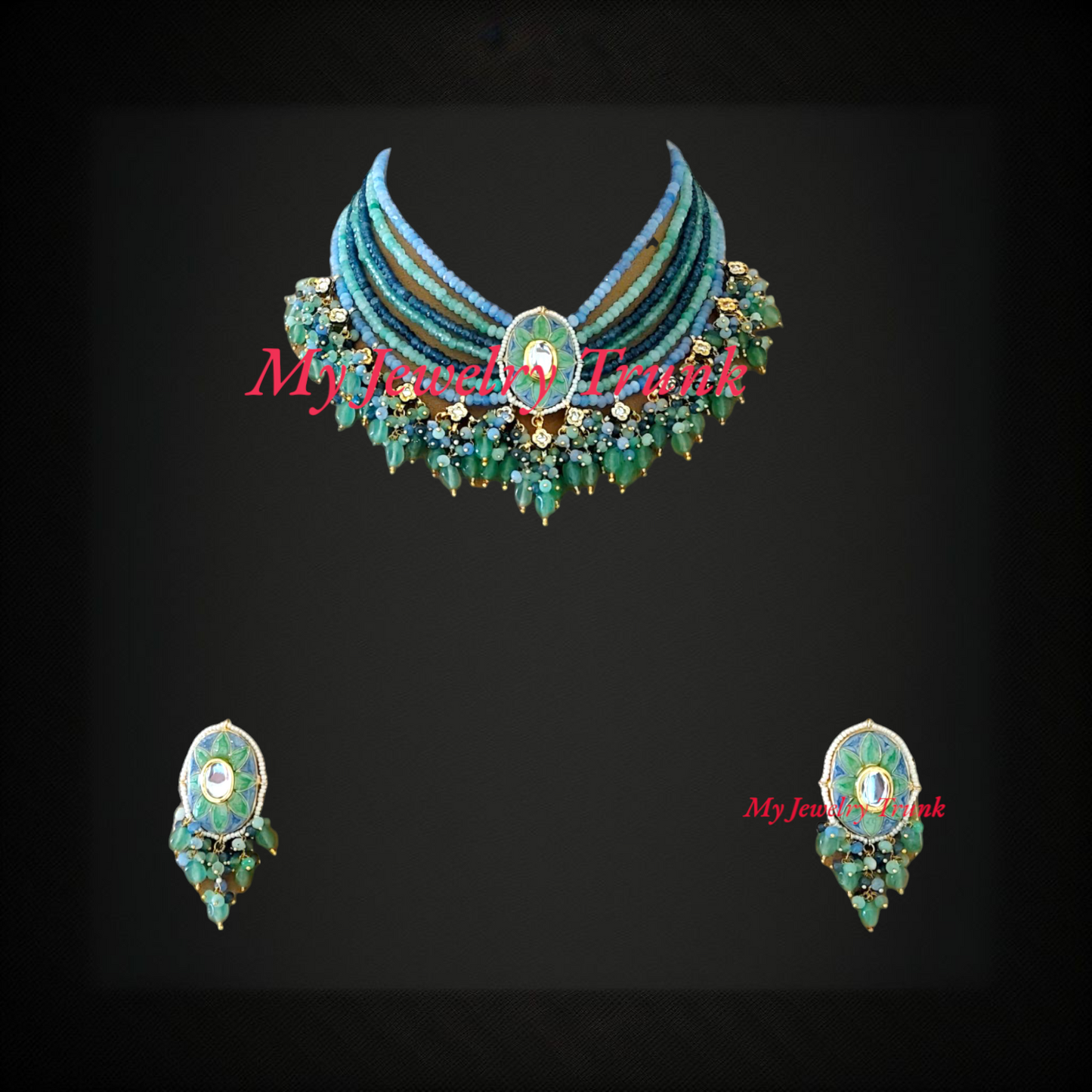 Meenakari Choker