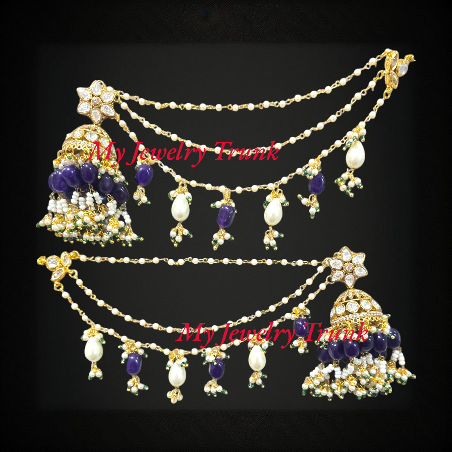 Kundan Earrings