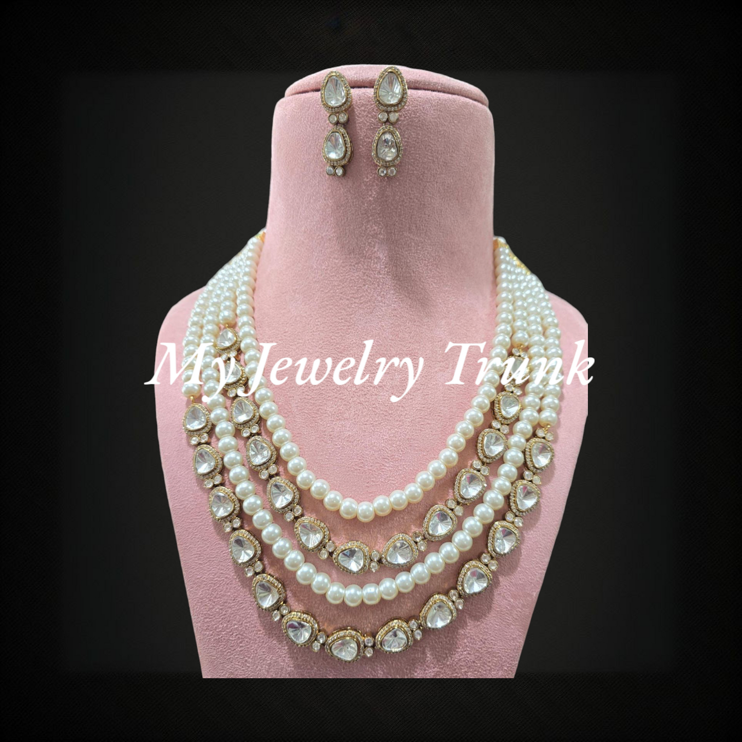 Mossanite Long Necklace