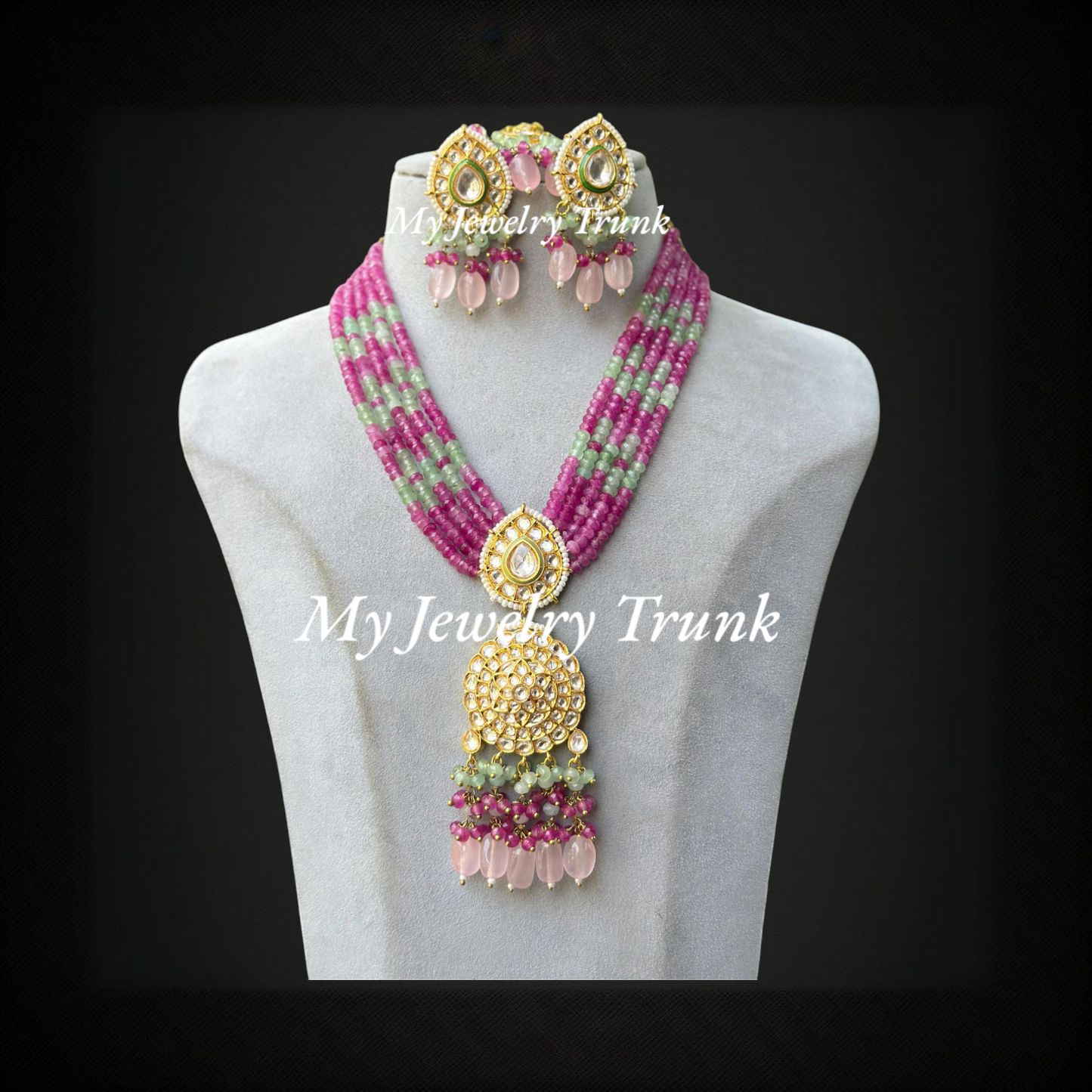 Moissanite Long Necklace