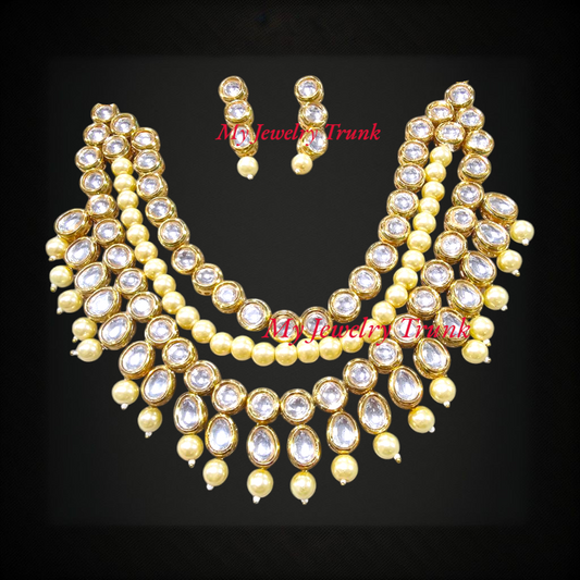 Kundan Long Necklace