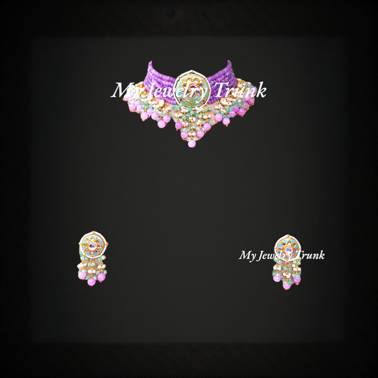 Meenakari Choker