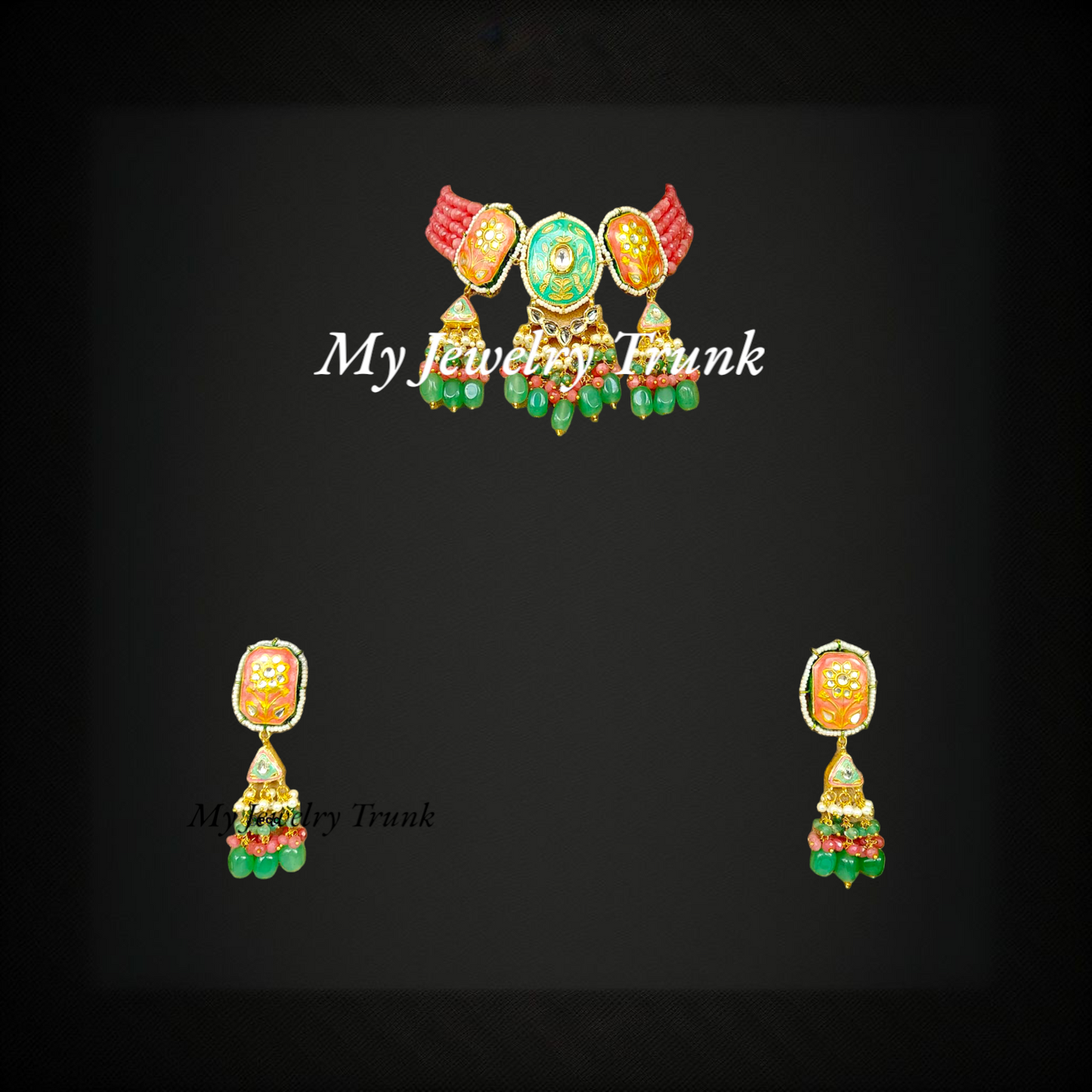 Meenakari Choker