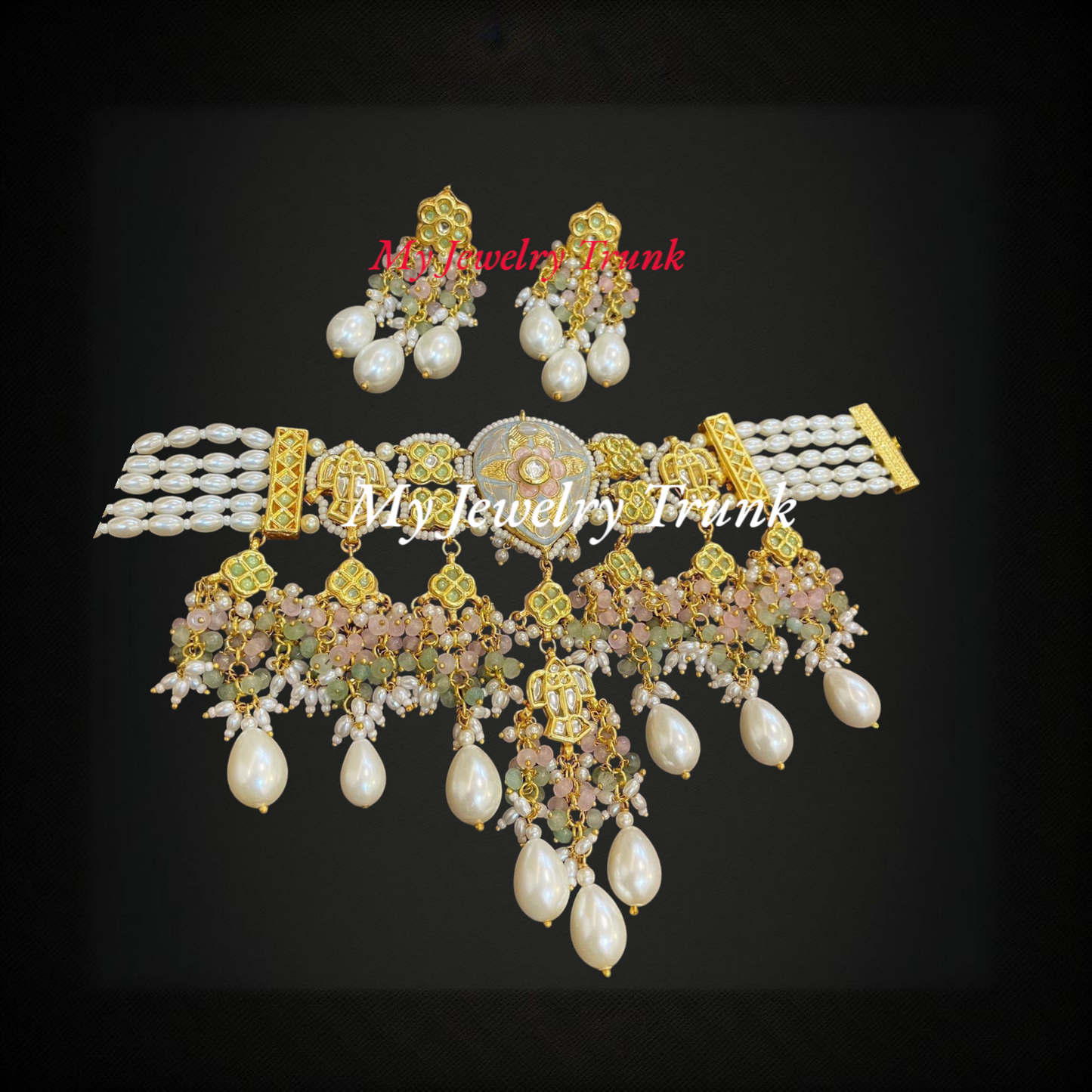 Meenakari Choker