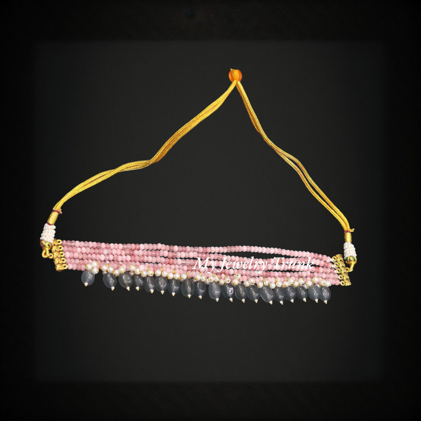 Color Stone Necklace