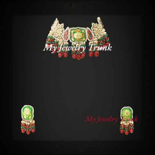 Meenakari Choker