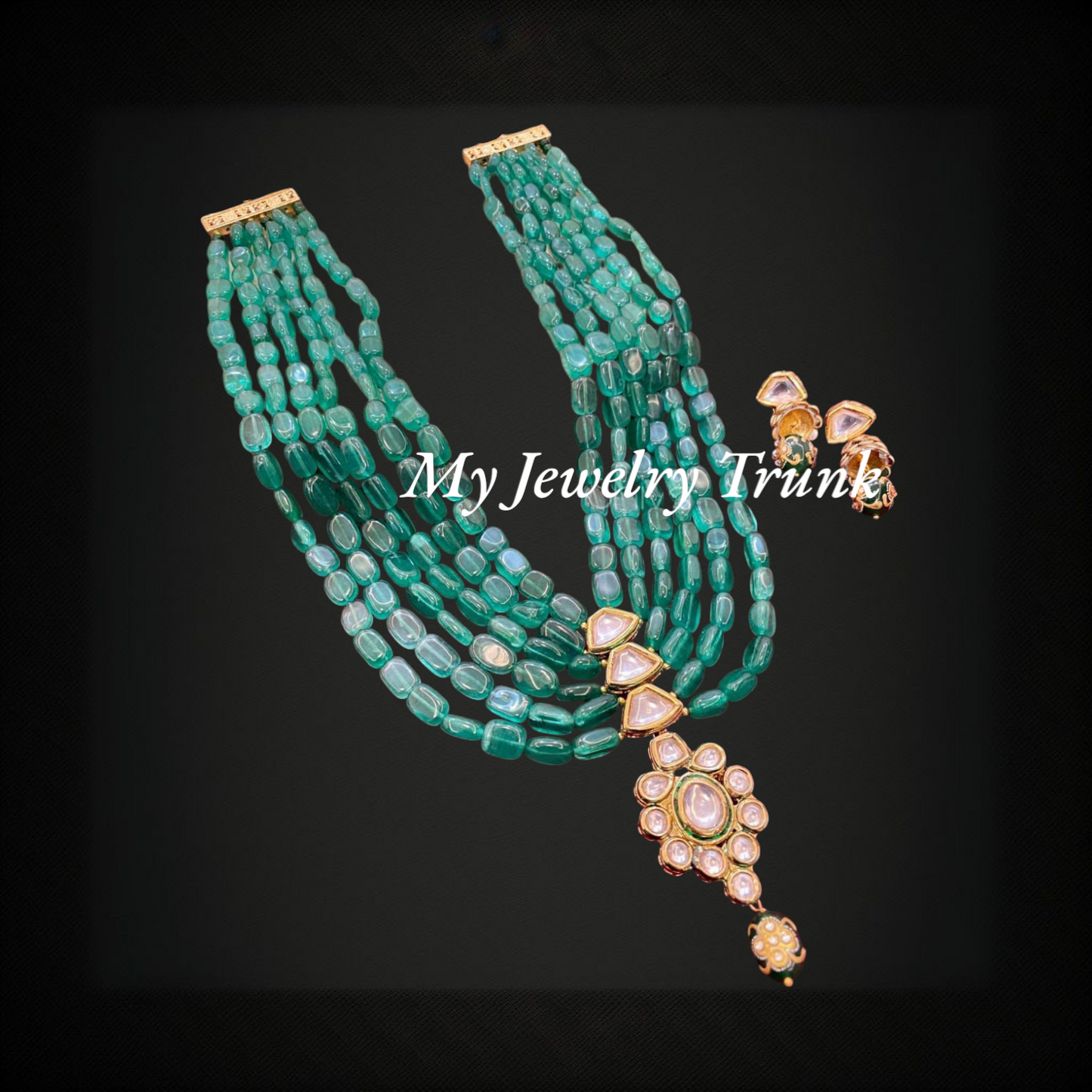 Kundan Long Necklace