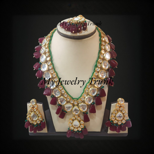 Kundan Long Necklace
