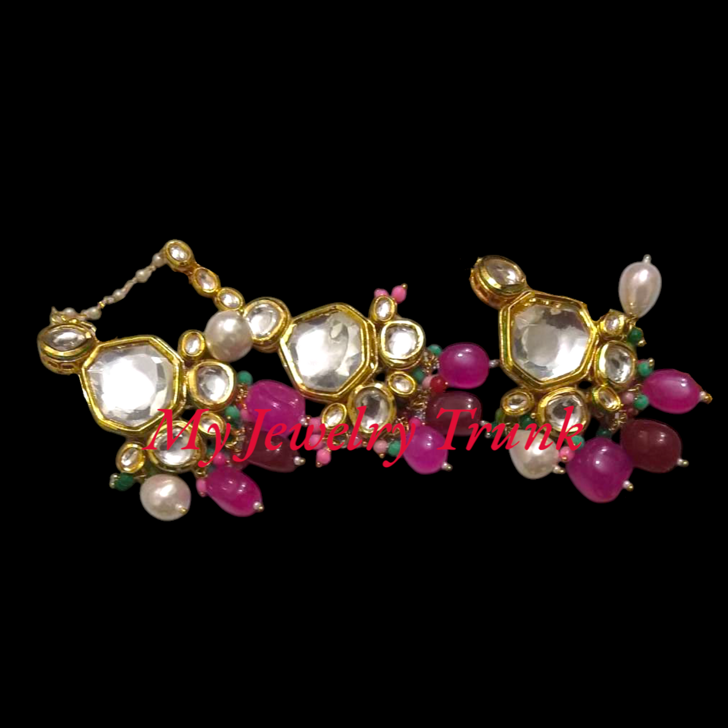 Earrings & Tika Set
