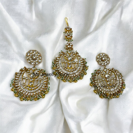Pachi Earrings & Tika Set