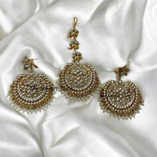 Pachi Earrings & Tika Set