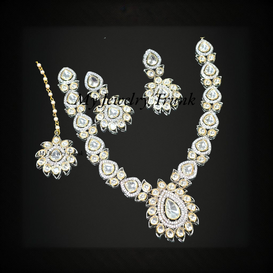 Moissanite Long Necklace