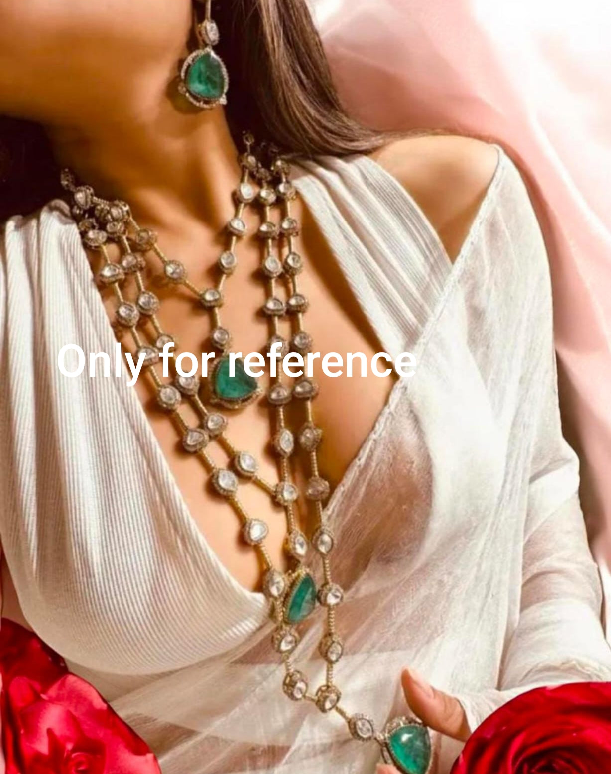 Moissanite Long Necklace
