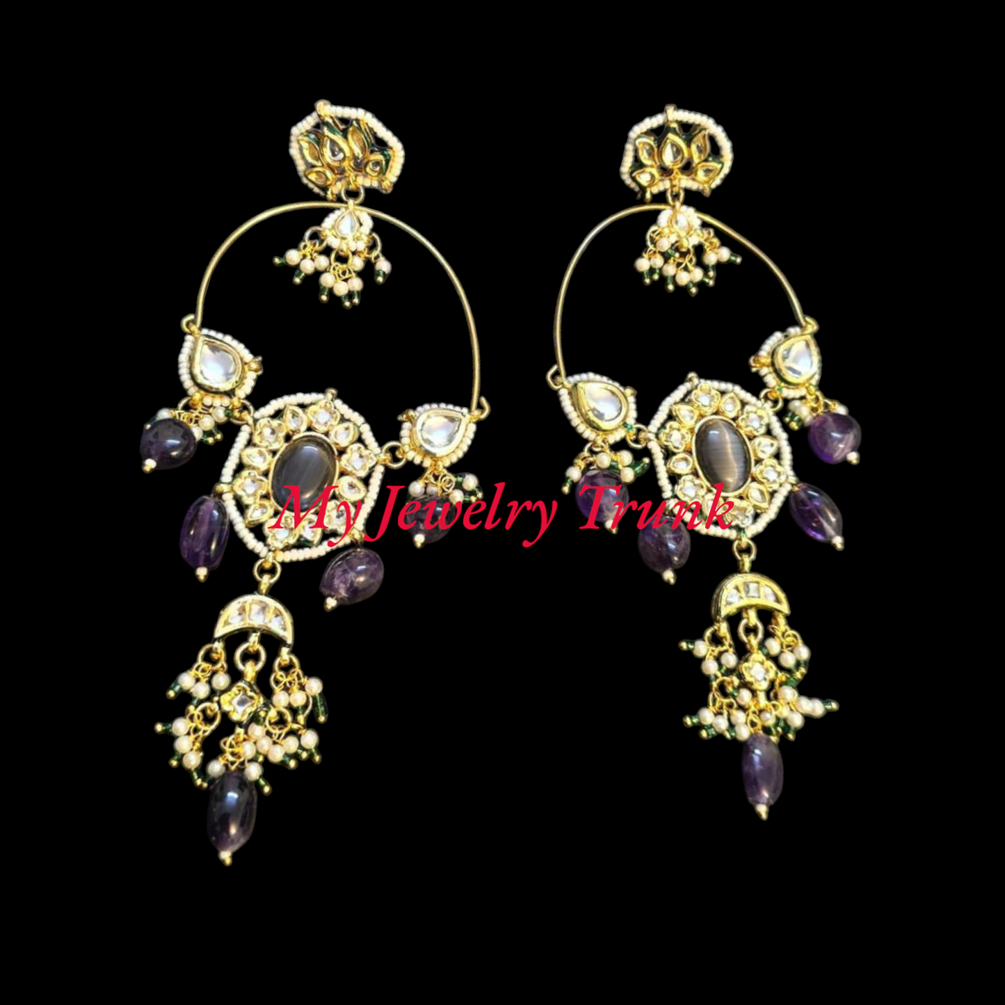 Kundan Earrings
