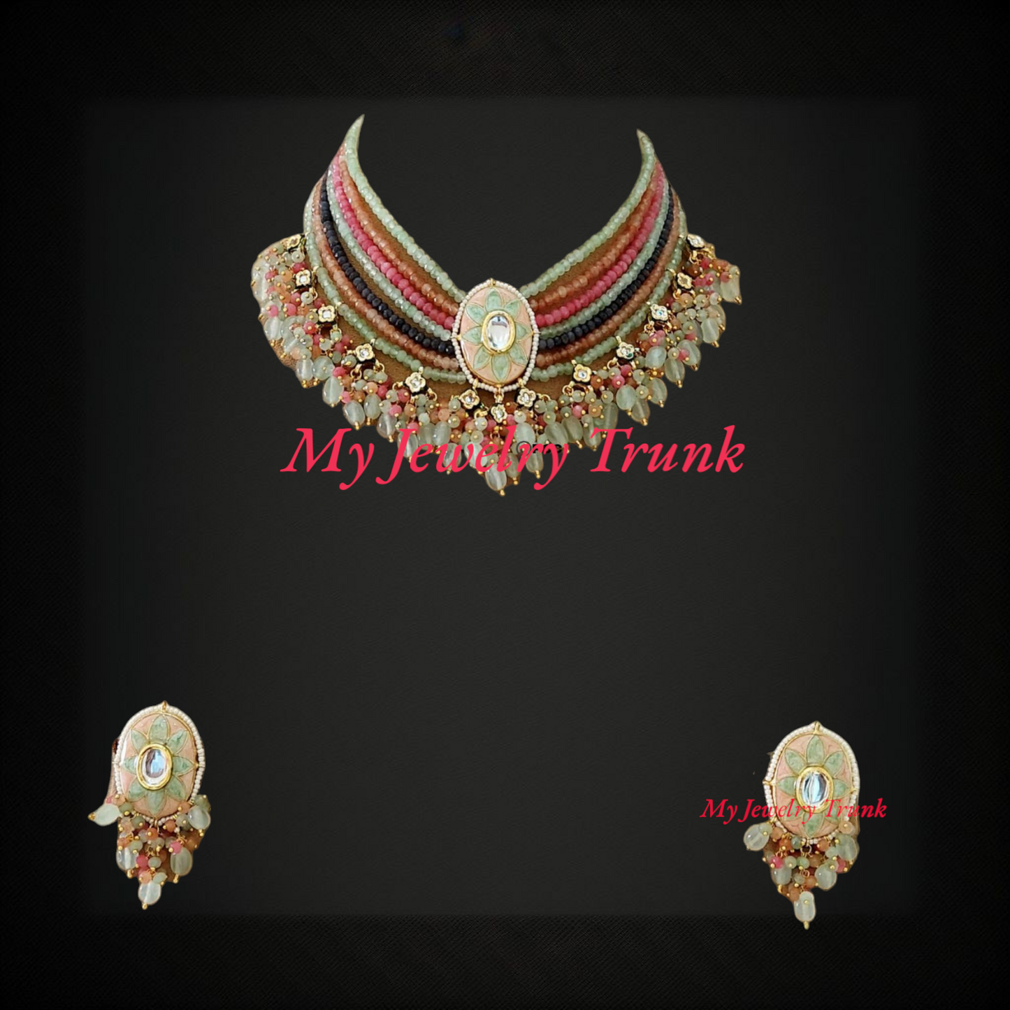 Meenakari Choker
