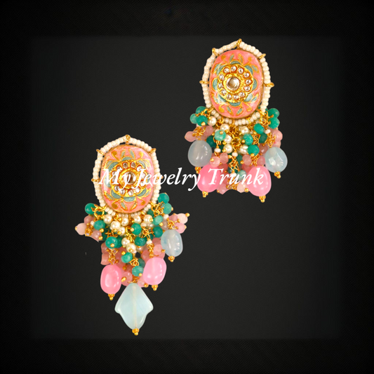 Meenakari Earrings