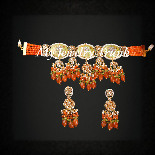 Meenakari Choker