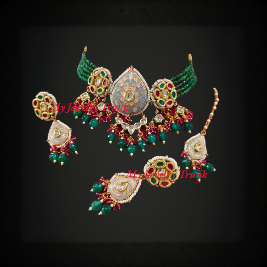 Meenakari Choker