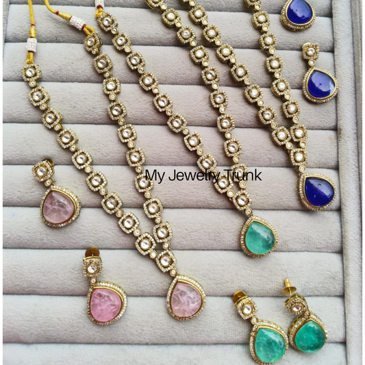 Moissanite Long Necklace