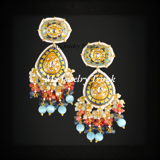 Meenakari Earrings