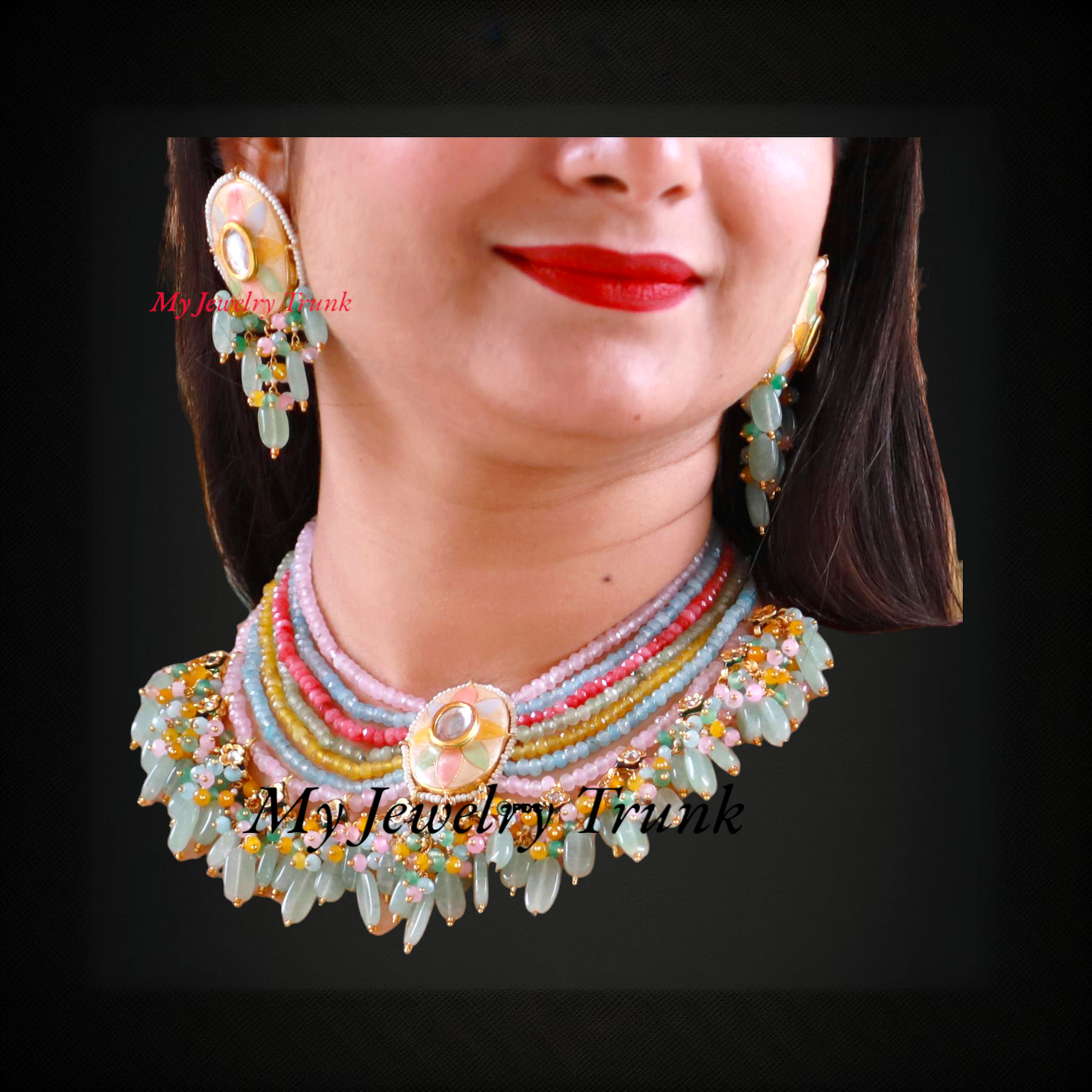 Meenakari Choker
