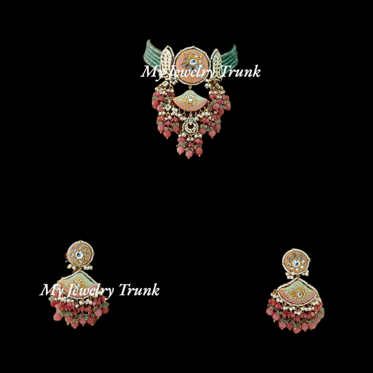 Meenakari Choker