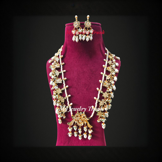 Kundan Long Necklace
