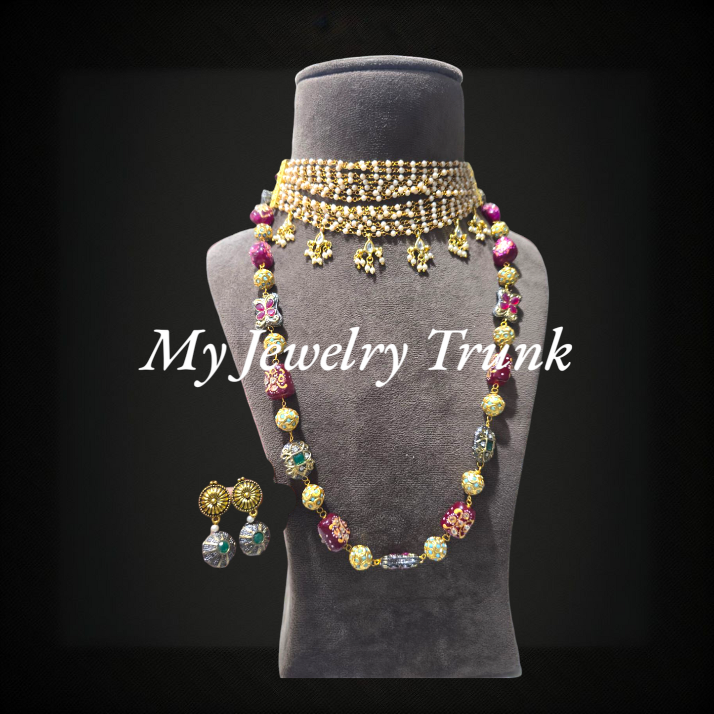 2 Necklace Set