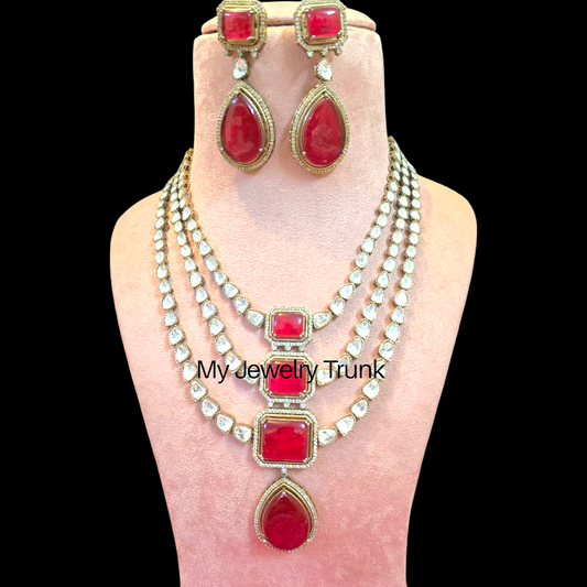 Moissanite Long Necklace
