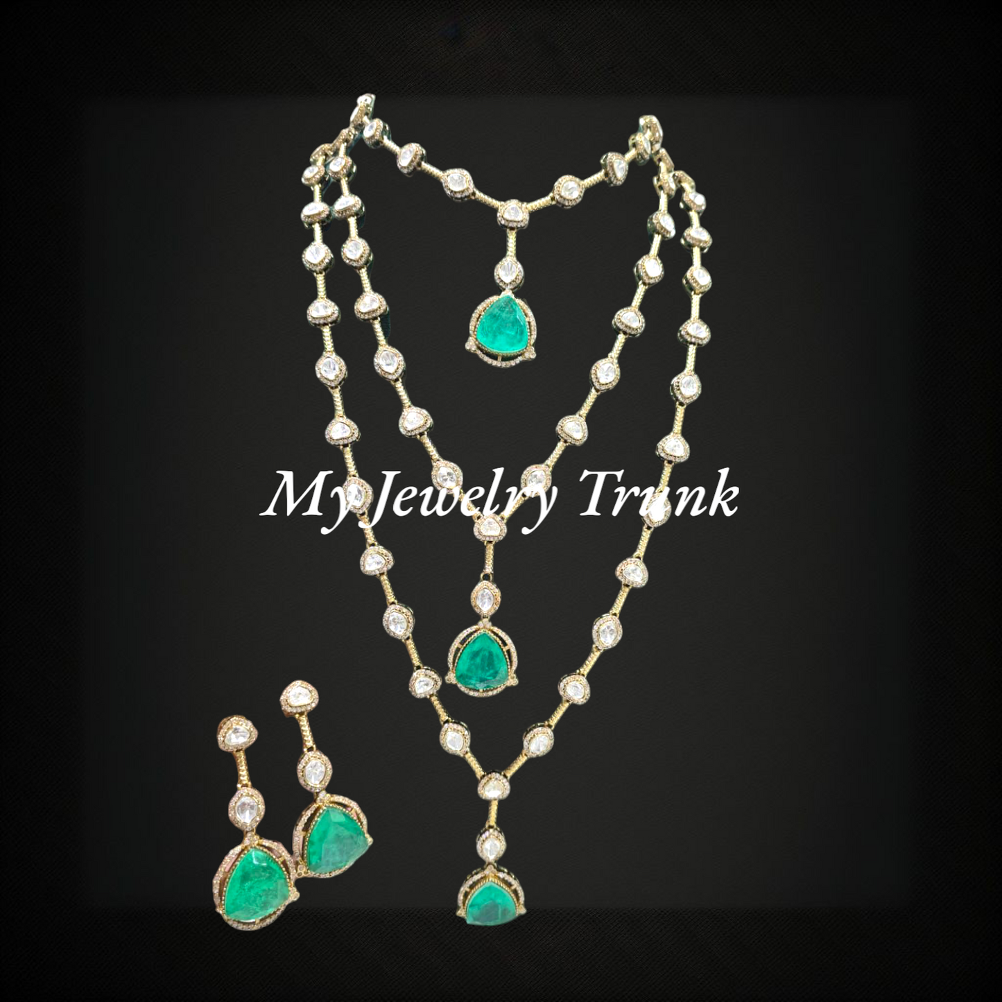 Moissanite Long Necklace