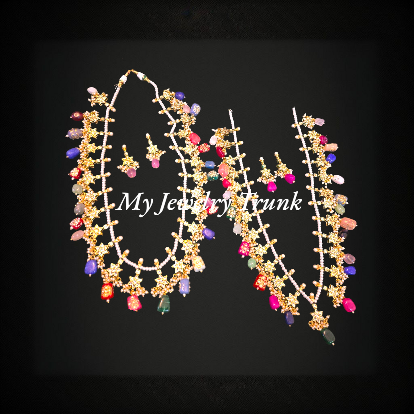 Kundan Long Necklace