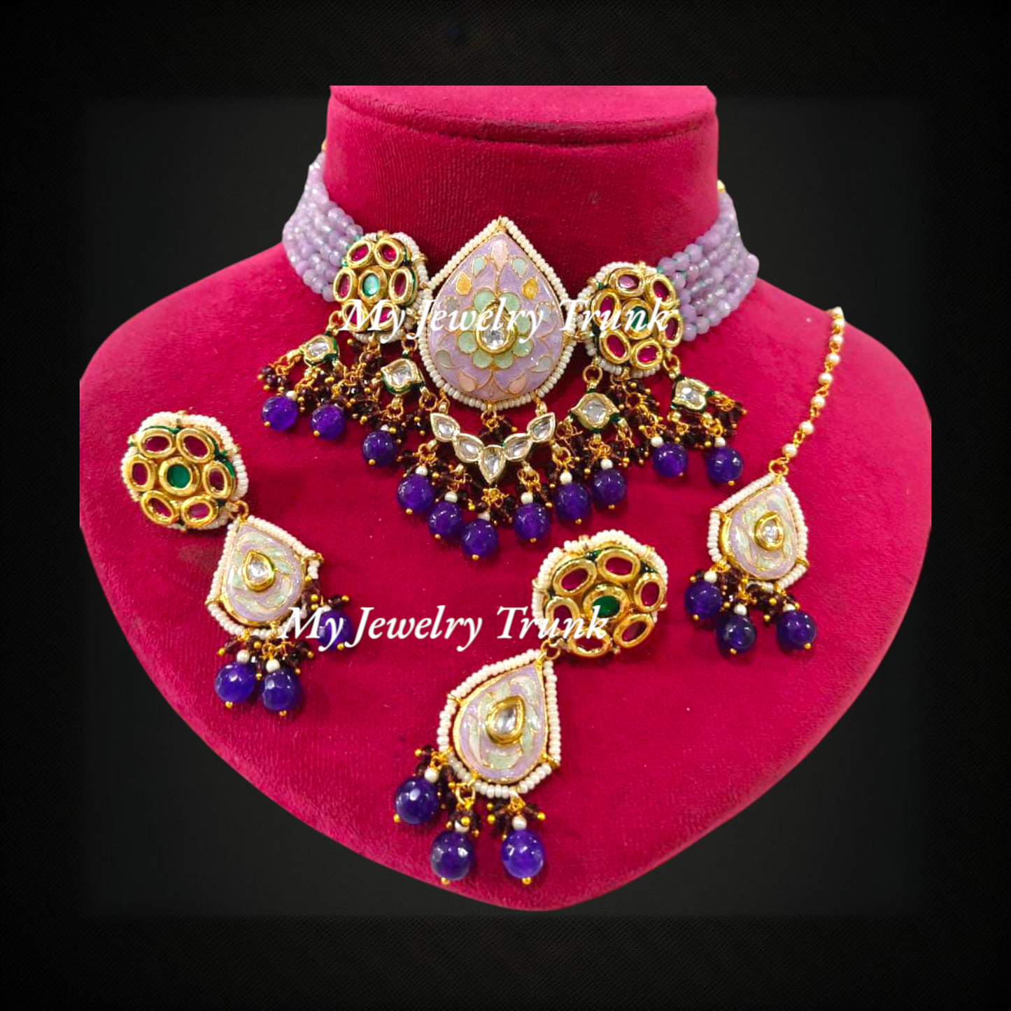 Meenakari Choker
