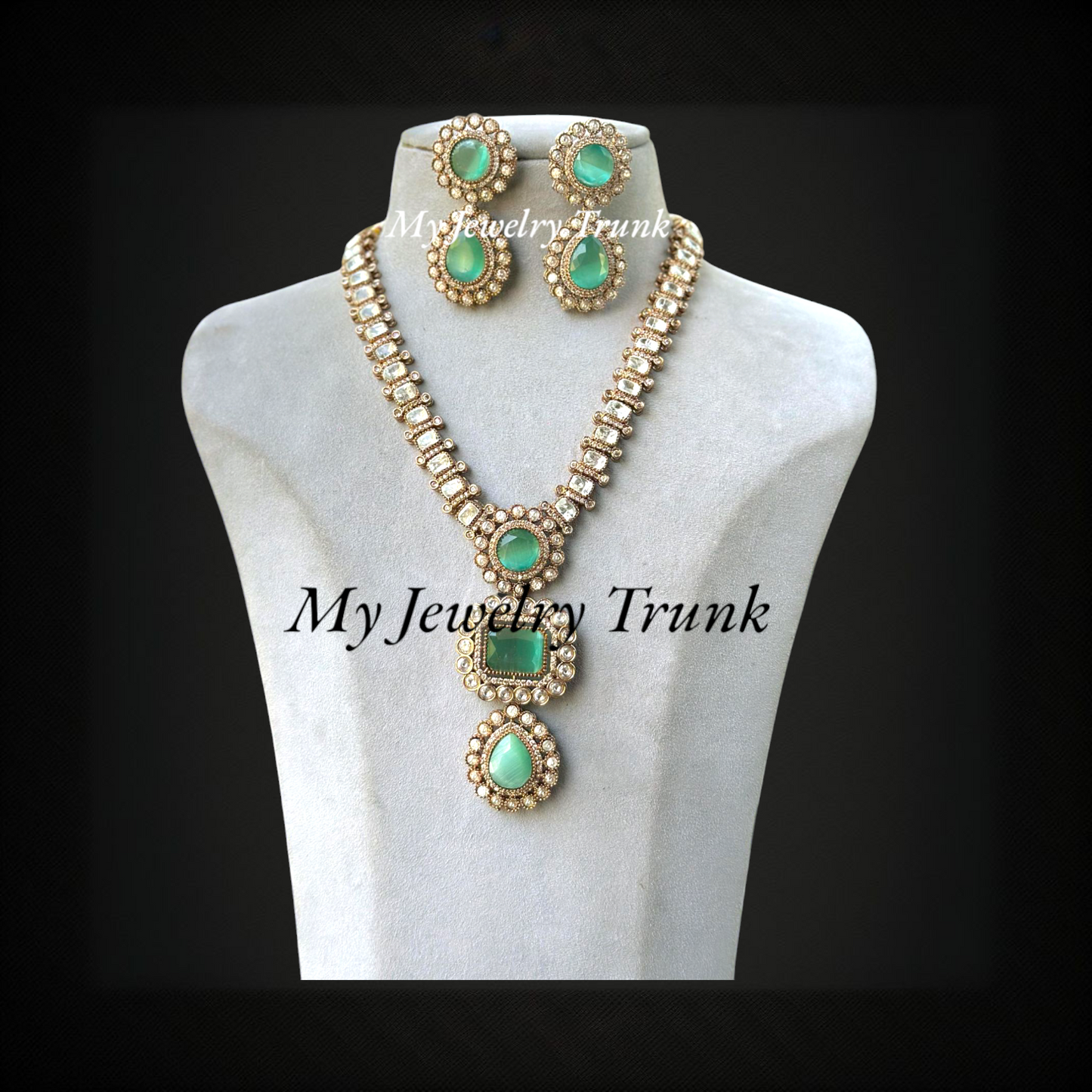 Moissanite Long Necklace