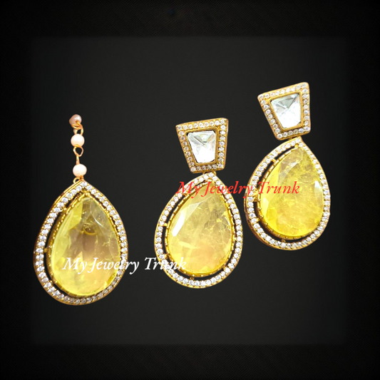 Earrings & Tika Set