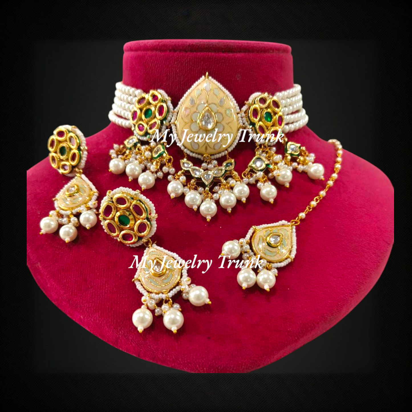 Meenakari Choker
