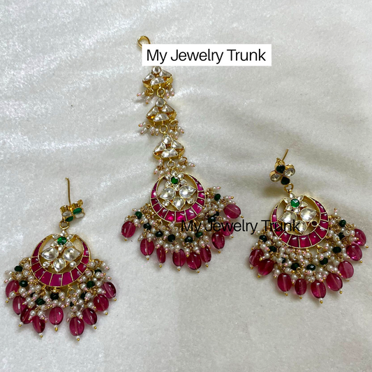 Pachi Earring & Tika Set