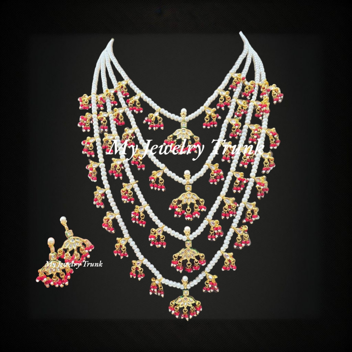 Kundan Long Necklace