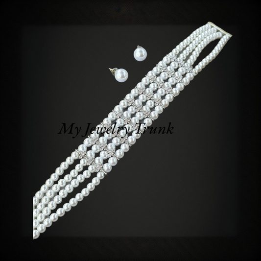 AD & Pearl Choker