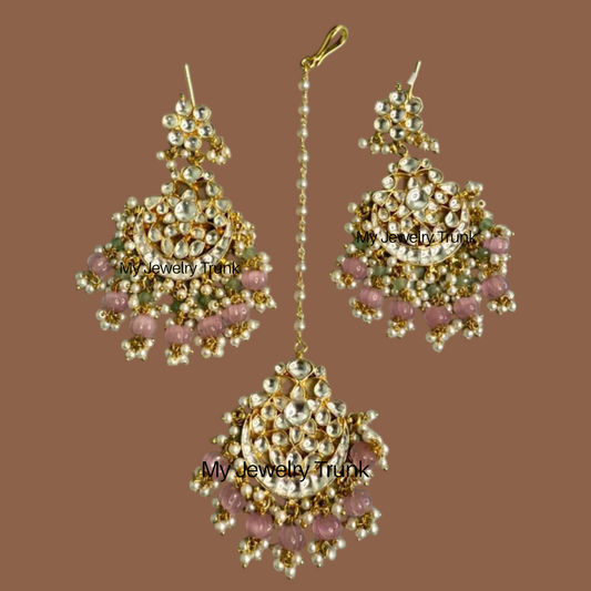 Pachi Earring & Tika Set