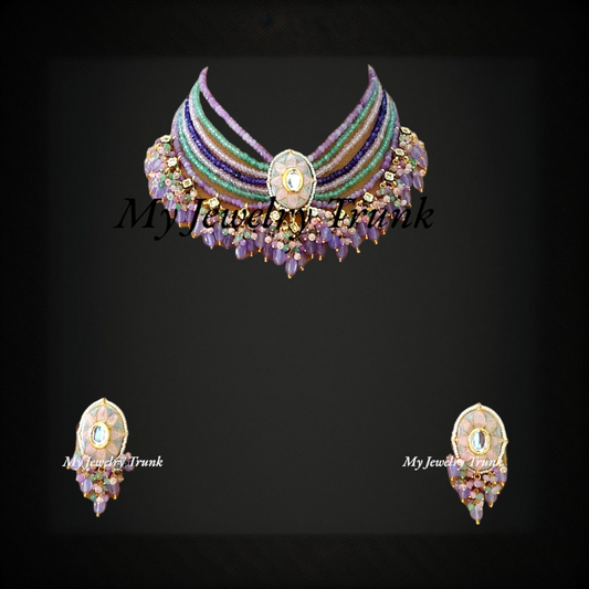 Meenakari Choker